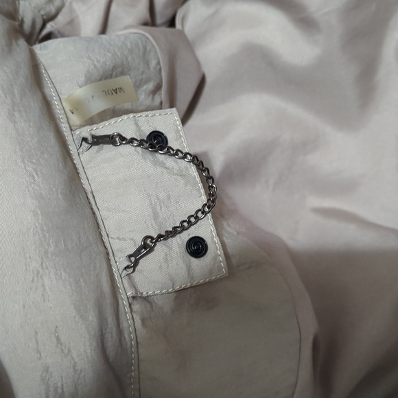 Taupe Color Jacket/coat for rain Size XS Chest 39 inches - Picture 13 of 16